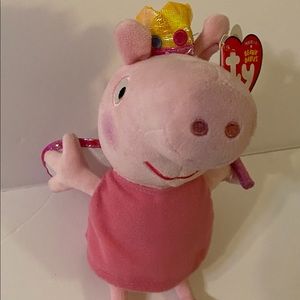 Peppa Pig Princess Peppa 8” Plush Doll Toy